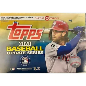 2020 Topps Baseball Update Series Retail Box