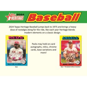 2024 Topps Heritage Baseball Monster Mega Box