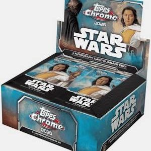 2025 Topps Star Wars Chrome Hobby Box