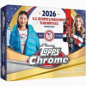 2026 Topps Chrome U.S. Olympics Hobby Box