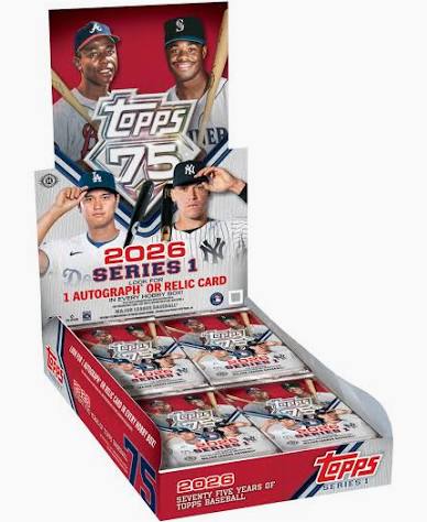 2026ToppsSeries1BaseballHobbyBox-1