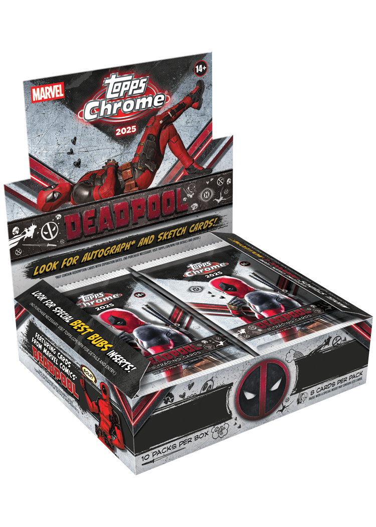 2025ToppsChromeDeadpoolHobbyBox