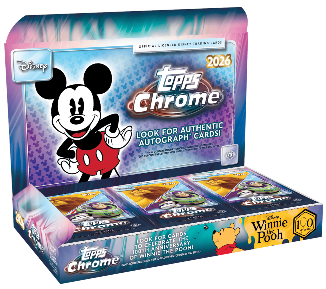 2026ToppsChromeDisneyHobbyBox
