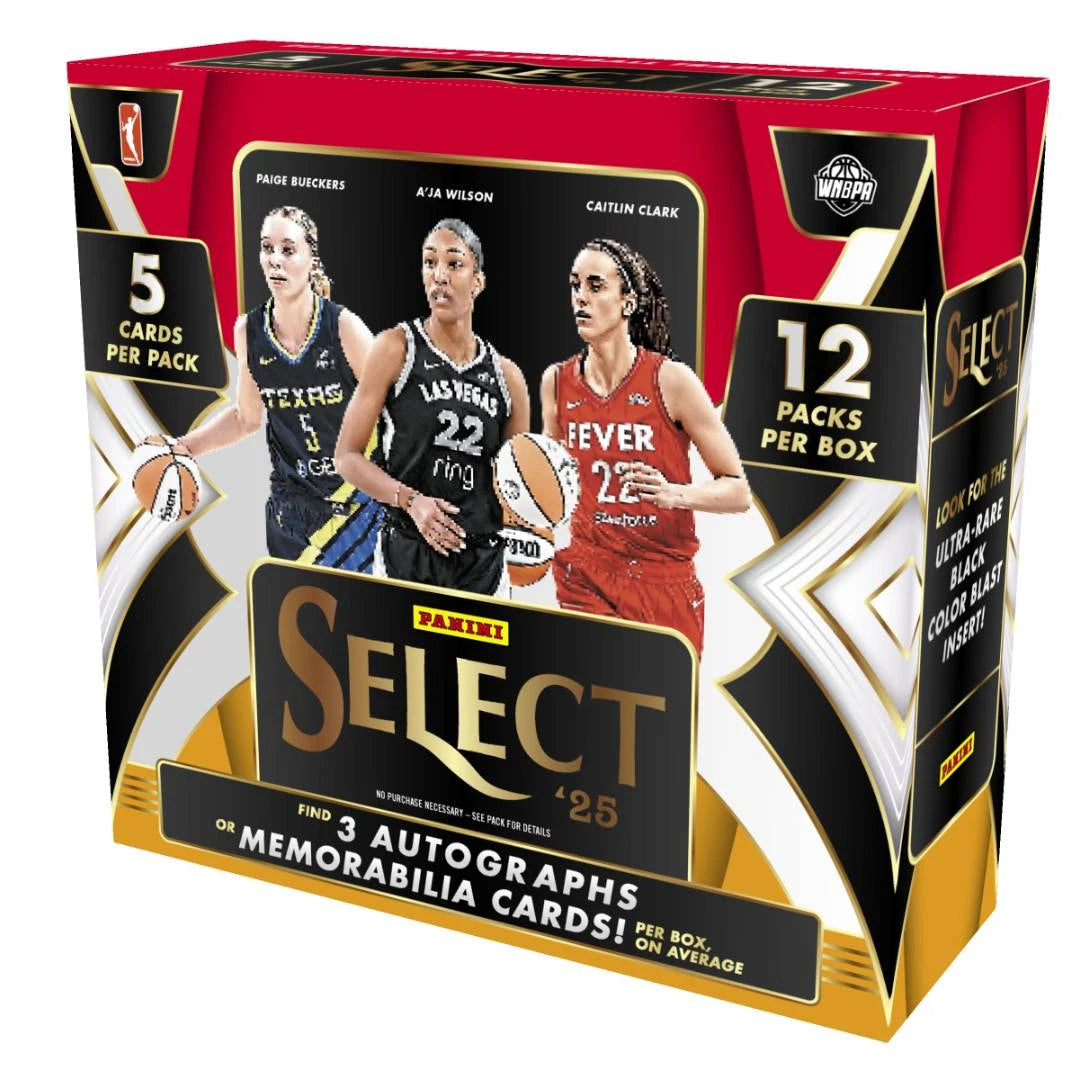 2025 Panini Select WNBA Hobby Box