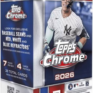 2026 Topps Chrome Baseball Blaster Box