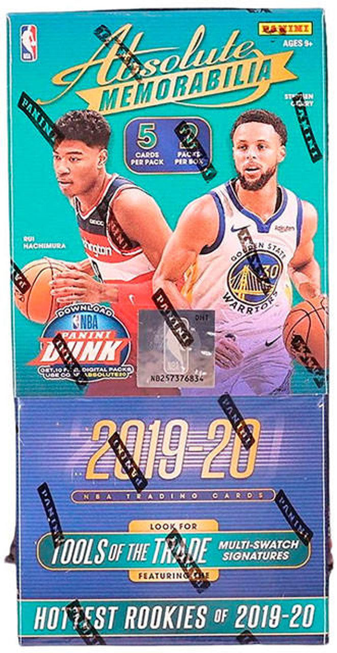 2019-20 Panini Absolute Memorabilia Basketball Hobby Box