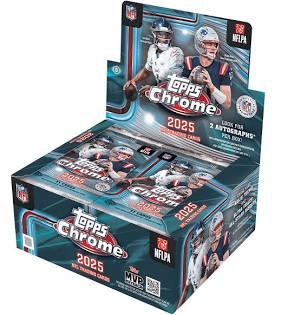 2025ToppsChromeFootballJumboHobbyBox