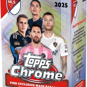 2025 Topps Chrome MLS Soccer Blaster Box