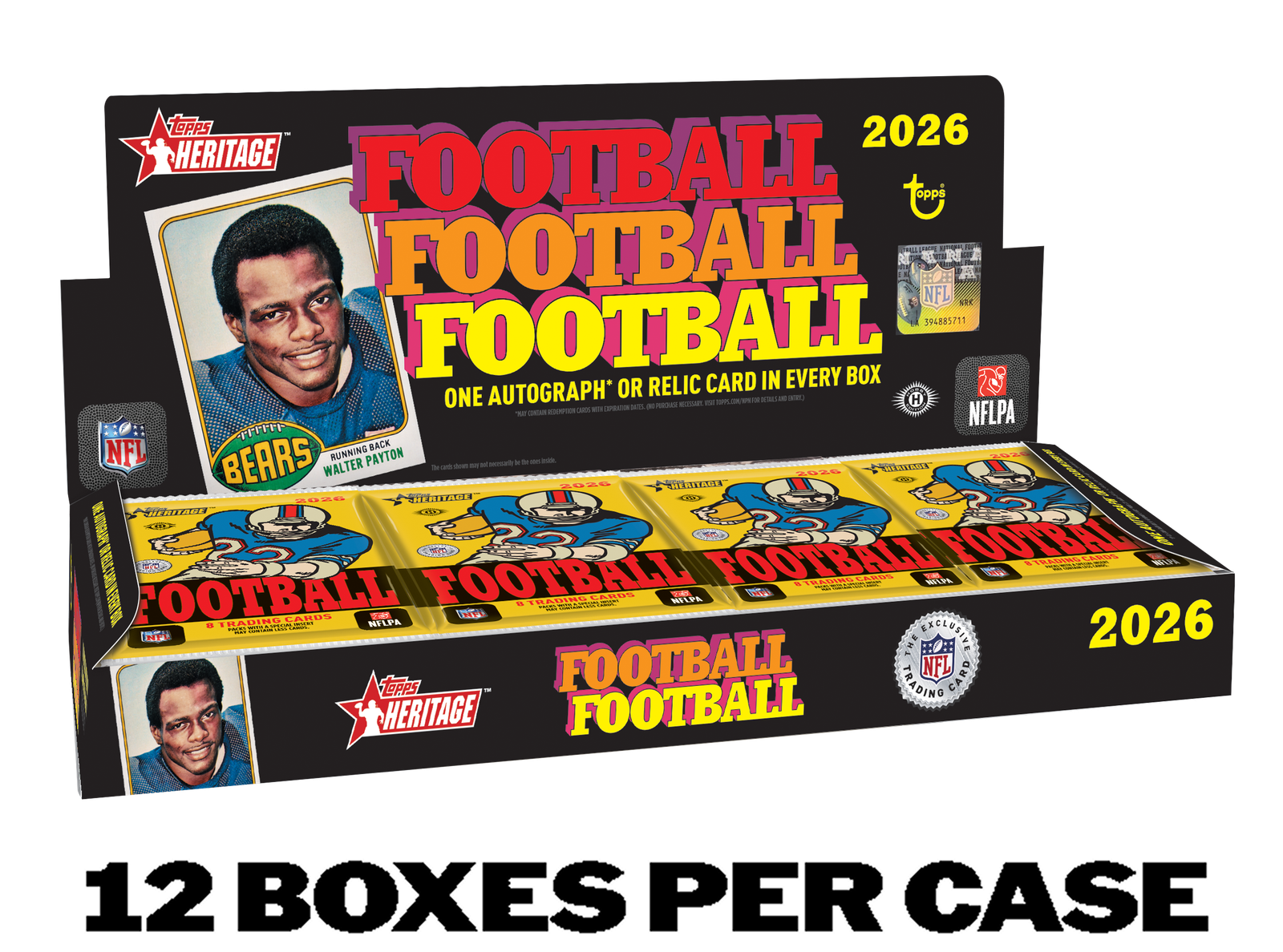 2026ToppsHeritageFootballHobbyBox-1